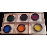 Set 6 filtros colores Wratten Kodak 1,25"Sky Watcher