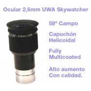 Ocular 2,5mm WA Skywatcher 58º campo