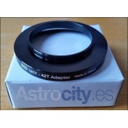 Adaptador M57 a T2 fotografia con oculares superview 2"