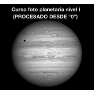Curso astrofoto planetaria nivel I, 4h (Procesado)