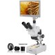 Microscopio Bresser Advance ICD 10-160x triocular Estereomicroscopio