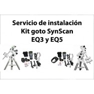 Instalación kit sistema GOTO SynScan para EQ3 y EQ5