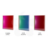 Set 3 filtros Baader Narrowband 50x50 mm
