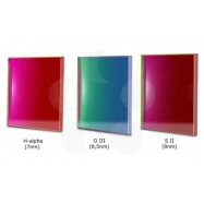 Set 3 filtros Baader Narrowband 65x65 mm