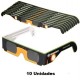 Pack 10 gafas eclipse Homologadas ISO12312-2
